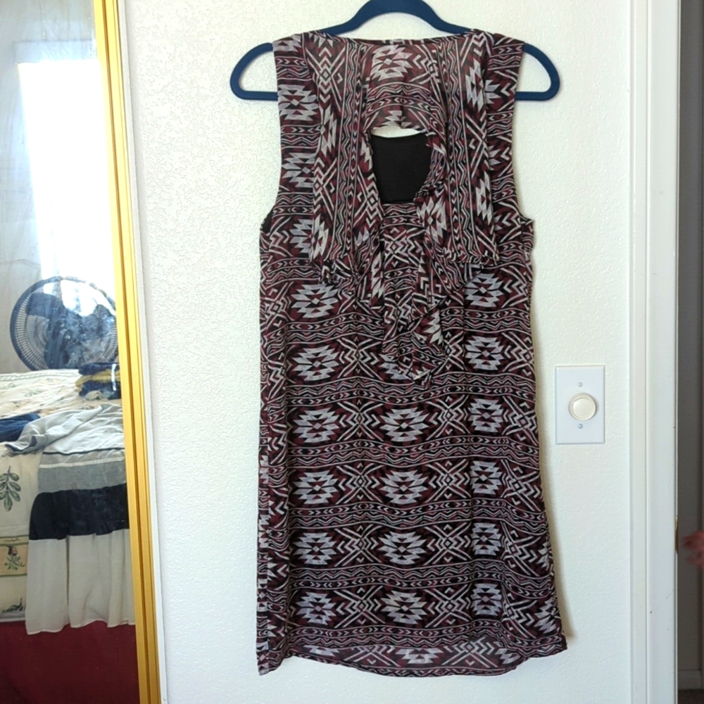 3/$15 Sexy Open Back, Mini Dress, L